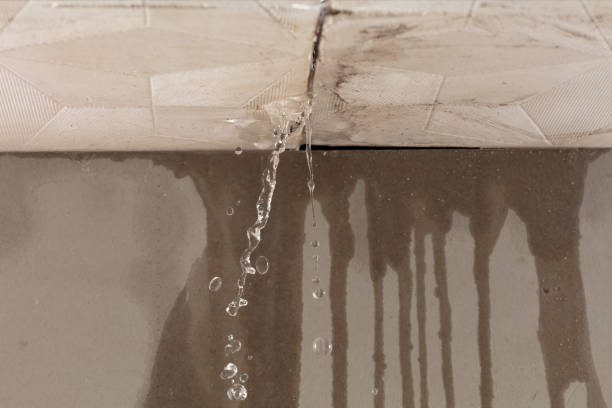 Professional Sewage Cleanup technician working in Saint Charles, MI